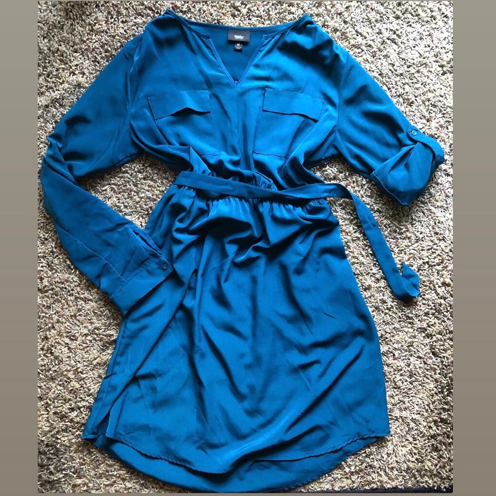Blue Midi Dress